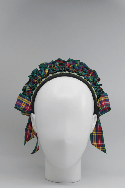 BESS - ruffled ribbon headband
